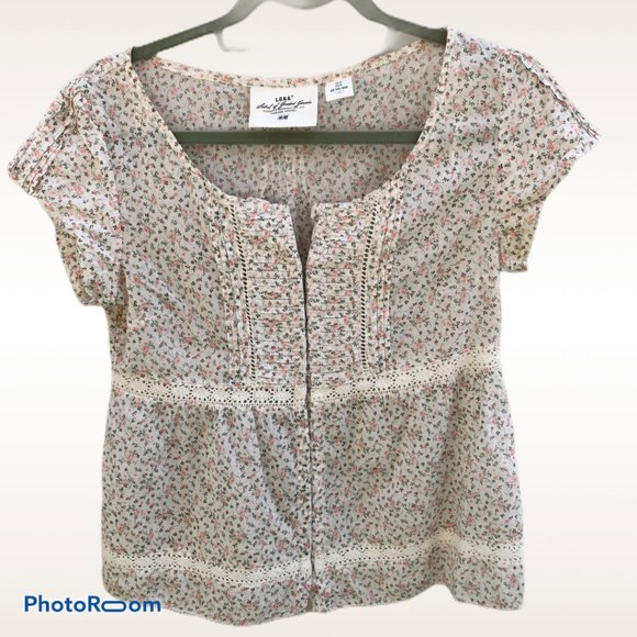 L.O.G.G. by H&M Women's Size 6 Blouse - Picture 1 of 6